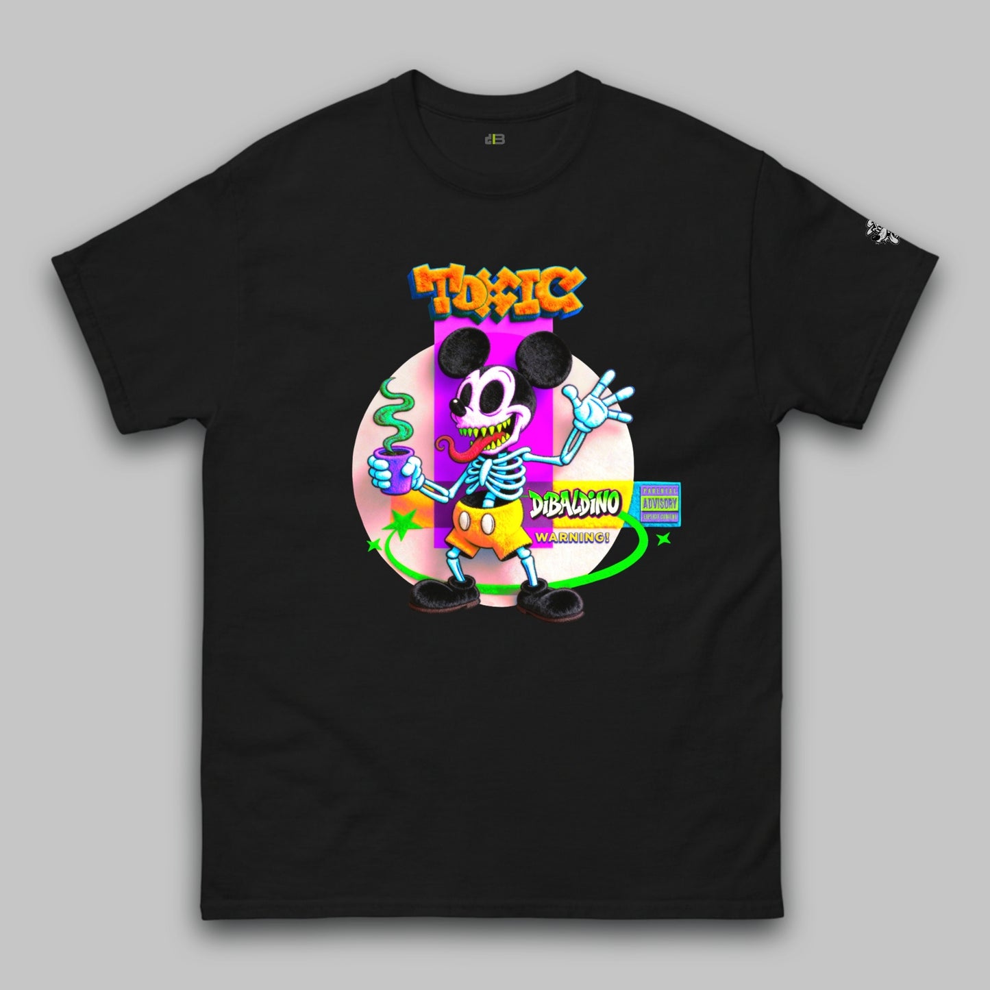 TOXIC Skeleton – Klassisches Unisex-T-Shirt