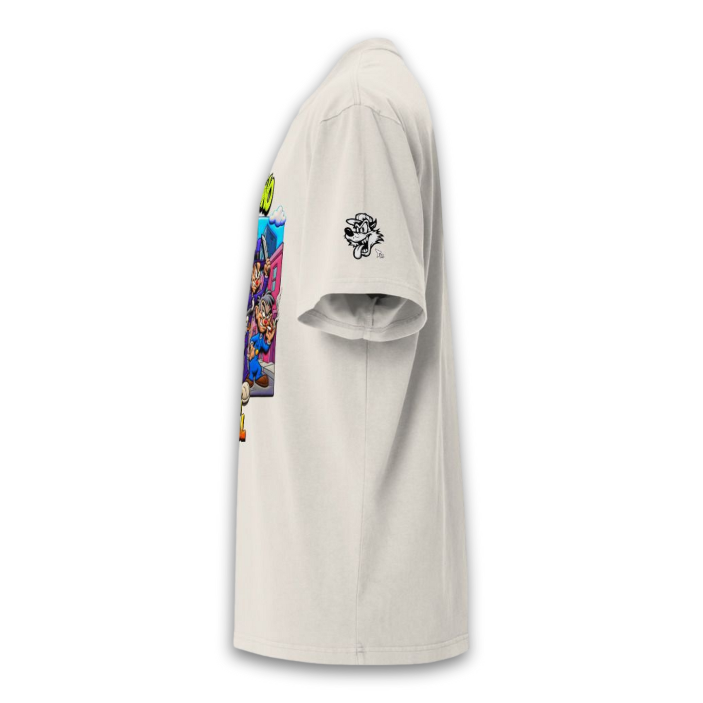 The Big Steal Crew – Oversized Cotton T-Shirt