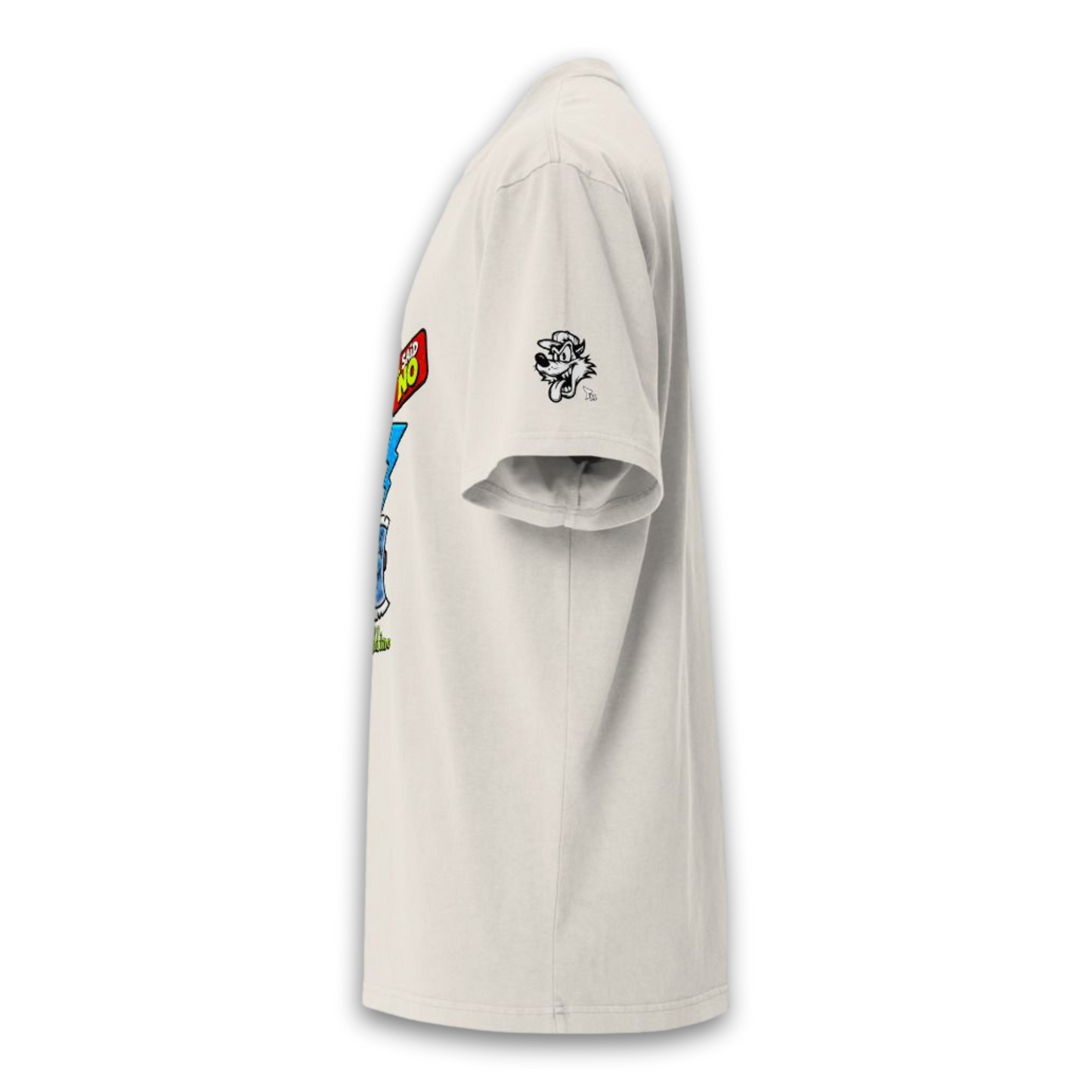 Touch My Snacks and We Fight – Oversized Cotton T-Shirt