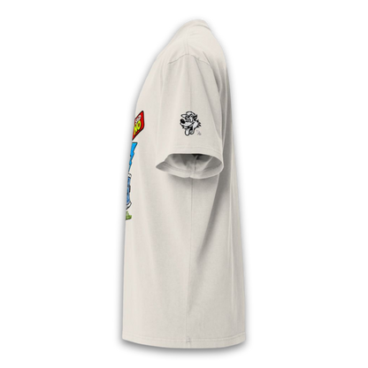 Touch My Snacks and We Fight – Oversized Cotton T-Shirt