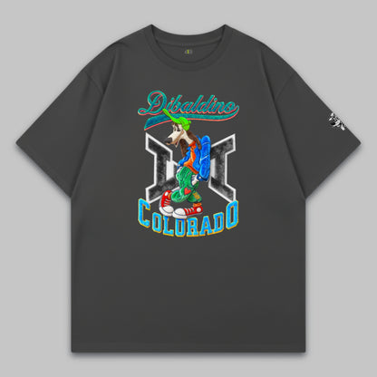 Urban Colorado Pup Style – Oversize Baumwoll-T-Shirt