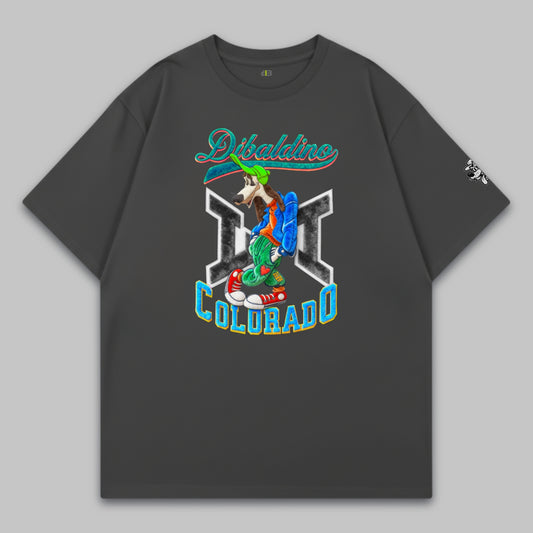 Urban Colorado Pup Style – Oversized Cotton T-Shirt