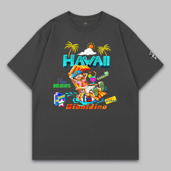 Vacation Mode Activated – Oversize Baumwoll-T-Shirt
