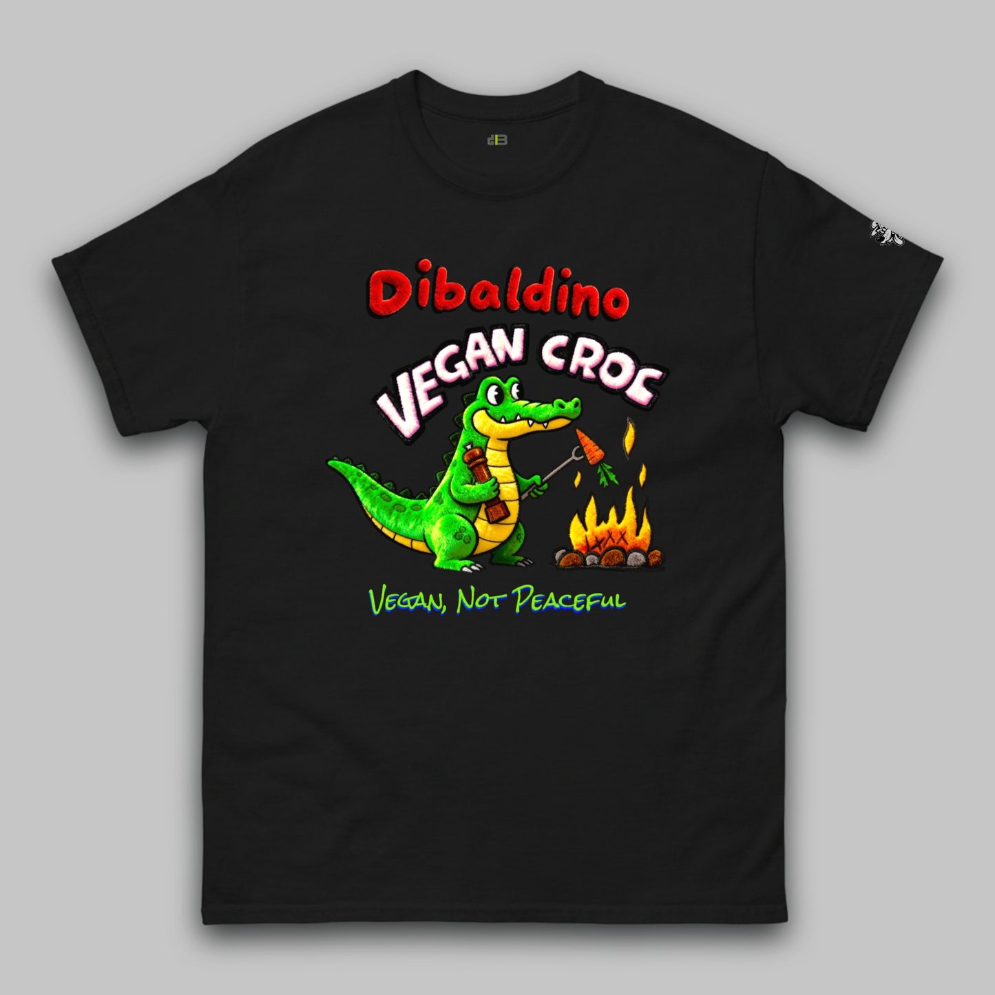 Vegan Croc – Klassisches Unisex-T-Shirt