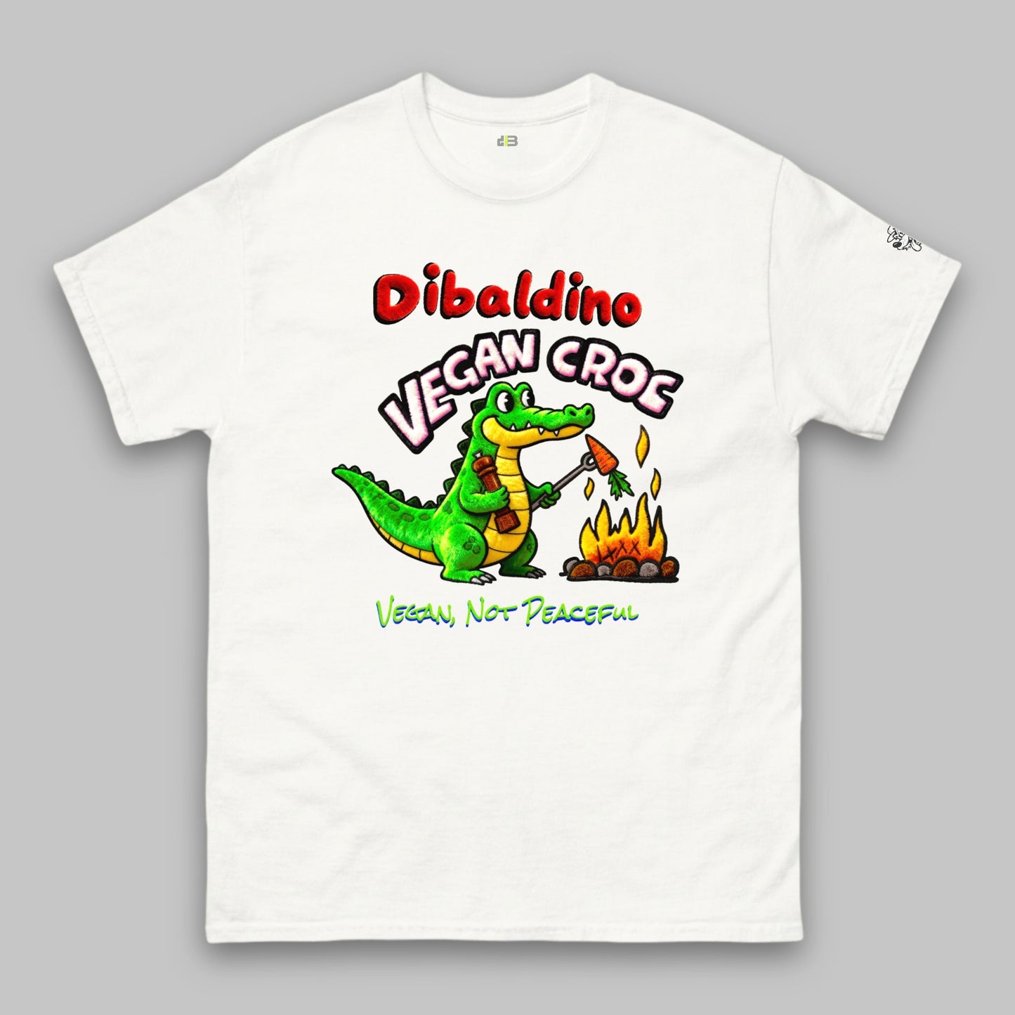 Vegan Croc – Klassisches Unisex-T-Shirt