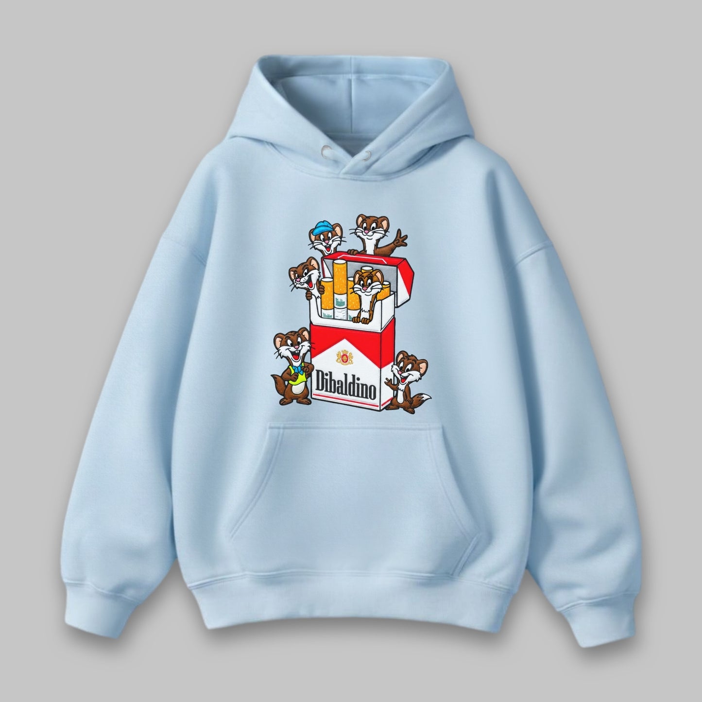 Weasel Pack Cigarette Box – Unisex Hoodie