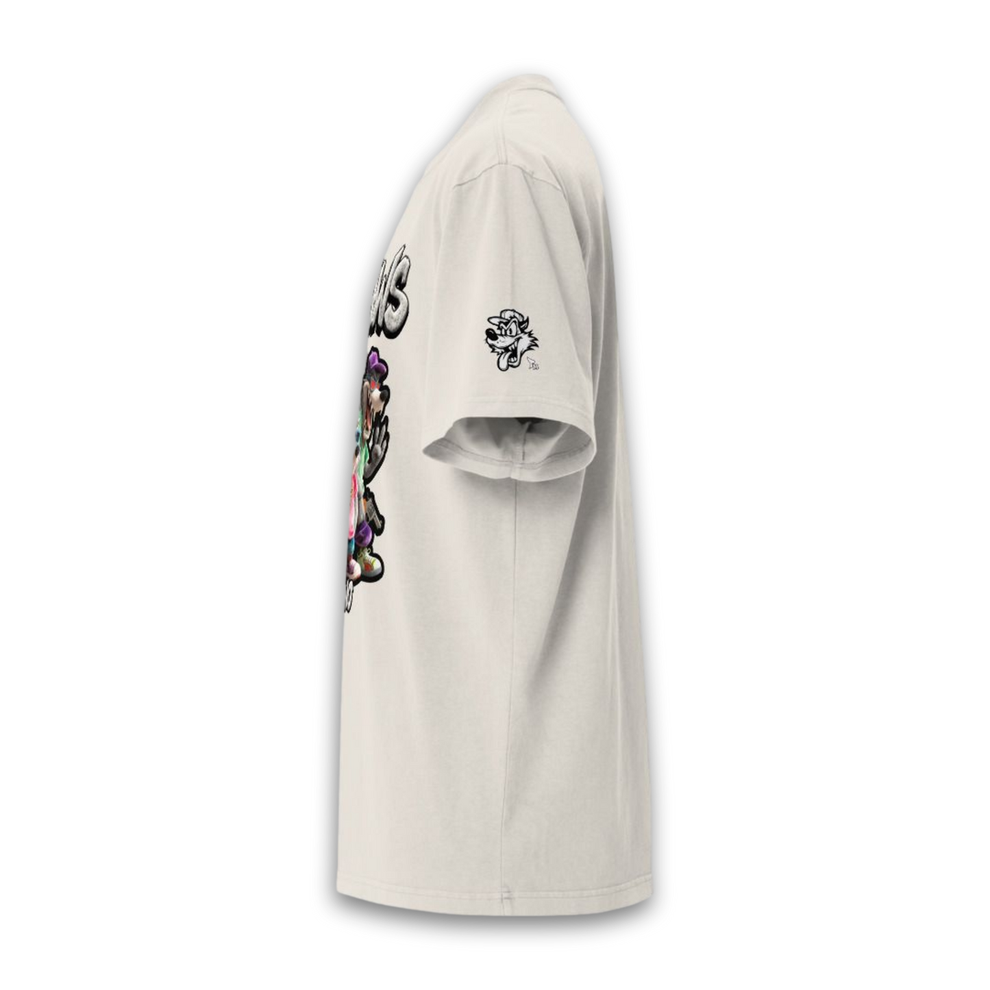 Wolf Outlaws Squad – Oversized Cotton T-Shirt