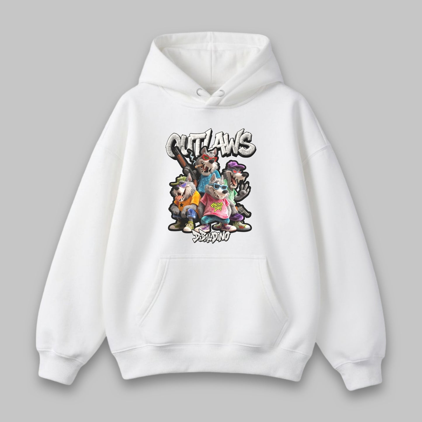 Wolf Outlaws Squad – Unisex Hoodie