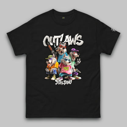 Wolf Outlaws Squad – Klassisches Unisex-T-Shirt