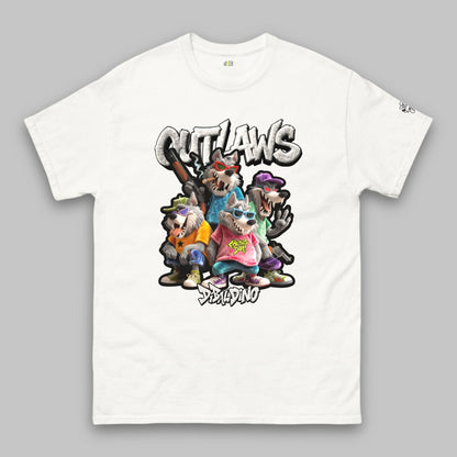 Wolf Outlaws Squad – Klassisches Unisex-T-Shirt